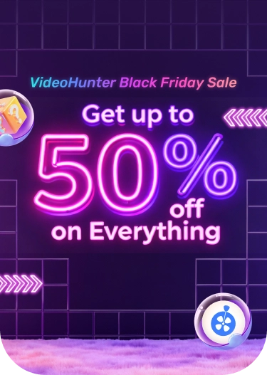 VideoHunter Black Friday Sale