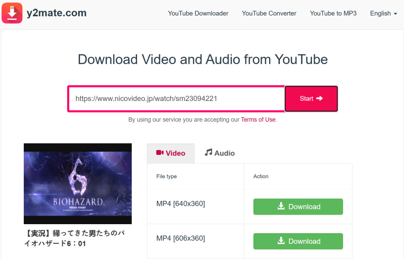 Download Niconico Videos with an Online Downloader