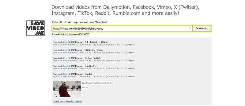 Download Vimeo Video on SAVEVIDEO.ME