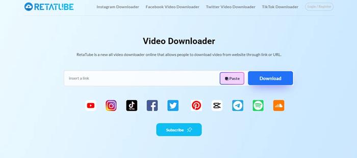 Retatube Video Downloader