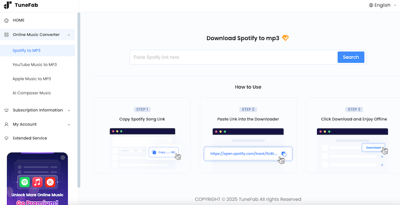 TuneFab Online