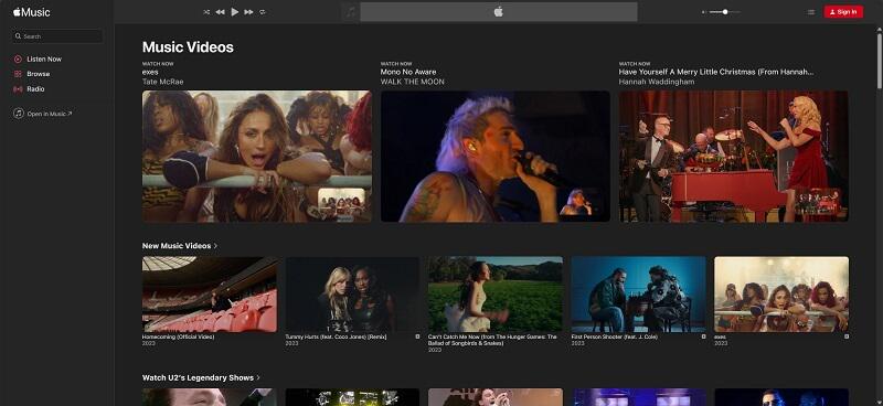 Watch Music Videos on Apple Music